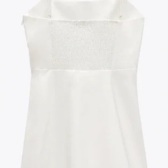 ZARA LINEN BLEND DRESS SZ XL - Picture 5 of 6